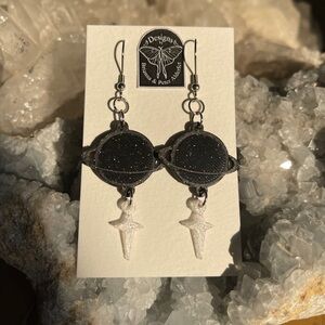Planet & Star Earring
